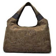 Load image into Gallery viewer, One Shoulder Canvas Large Capacity Women's Bag
