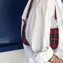 Load image into Gallery viewer, Retro Fashion Plaid Handbag

