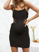 Load image into Gallery viewer, Maternity Sexy Solid Color Waist-Up Strapless Bodycon Dress
