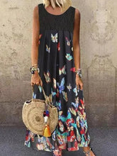 Load image into Gallery viewer, Sleeveless Loose Casual Women's Dress
