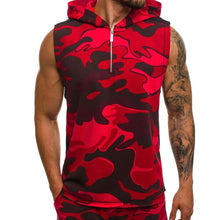 Load image into Gallery viewer, Casual Sports Hooded Vest
