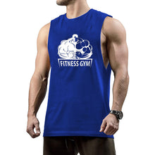 Load image into Gallery viewer, Comfortable Trend Fitness English Printed Vest
