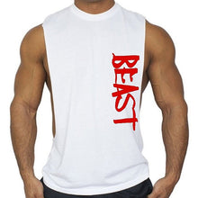 Load image into Gallery viewer, Round Neck Sleeveless Letter Printed Sports Vest
