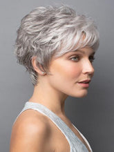 Load image into Gallery viewer, Grey Hair Fluffy Curls Hair Oblique Bangs Long Hair
