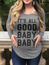 Load image into Gallery viewer, Maternity Casual Fun Letter Printed Short-sleeved T-shirt
