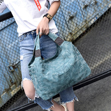 Load image into Gallery viewer, One Shoulder Canvas Large Capacity Women's Bag
