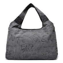 Load image into Gallery viewer, One Shoulder Canvas Large Capacity Women's Bag
