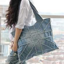 Load image into Gallery viewer, Denim Washed Rice Women's Bag
