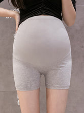 Load image into Gallery viewer, Anti-Glare Elastic Cotton Maternity Leggings
