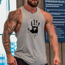 Load image into Gallery viewer, Men's Cotton Loose Sleeveless Fitness Vest
