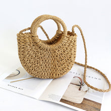 Load image into Gallery viewer, Fashion Holiday Beach Cotton Rope Woven Handbag
