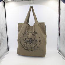 Load image into Gallery viewer, Alphabet Shoulder Canvas Bag

