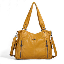 Load image into Gallery viewer, Casual Household Leather Firm Large Capacity Handbag
