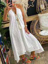 Load image into Gallery viewer, Solid Color Loose Strap Women's Dress
