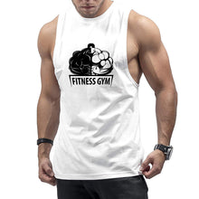 Load image into Gallery viewer, Comfortable Trend Fitness English Printed Vest
