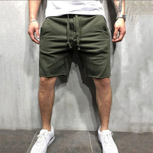 Load image into Gallery viewer, Men's Solid Color Quick-Drying Sports Shorts
