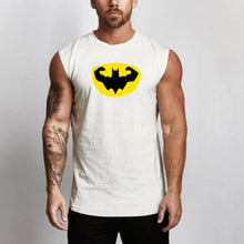 Load image into Gallery viewer, Muscle Batman Fitness Tight Men's Tops
