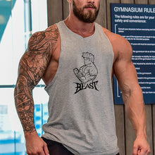 Load image into Gallery viewer, Sleeveless Loose Stretch Cotton Men's Tops
