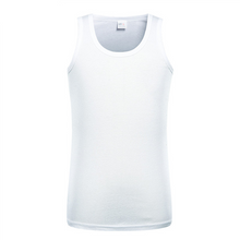 Load image into Gallery viewer, Men's Cotton Slim Crew Neck Vest
