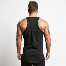Load image into Gallery viewer, Men's Solid Color Cotton Sleeveless Sports Vest

