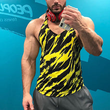 Load image into Gallery viewer, Men's Casual Fashion Printed Sleeveless T-shirt
