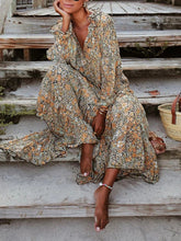 Load image into Gallery viewer, Plus Size Printed Loose Swing Women's Dress
