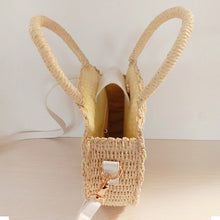 Load image into Gallery viewer, Hand-woven Straw Bag Casual Female Bag Spot
