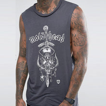 Load image into Gallery viewer, Letter Printing Casual Retro Vest Men
