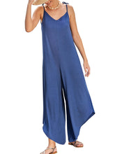 Load image into Gallery viewer, Women's Fashion Solid Color Vest Straps Jumpsuit
