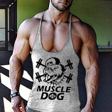 Load image into Gallery viewer, Letter Printed Round Neck Cotton Men's Tops
