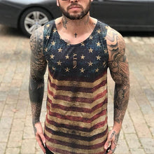 Load image into Gallery viewer, Men's Fashion Vintage Flag Printed Vest
