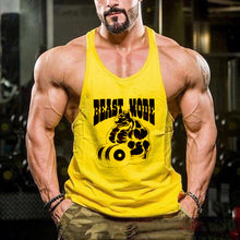 Load image into Gallery viewer, Men's Casual Fashion Printed Sports Fitness Vest
