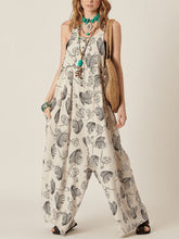 Load image into Gallery viewer, Women's Fashion Printed Loose Jumpsuit
