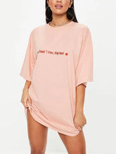 Load image into Gallery viewer, Maternity Solid Color T-Shirt Casual Dress
