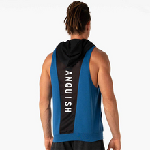Load image into Gallery viewer, Men's Letter Printed Hooded Sports Vest
