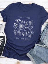 Load image into Gallery viewer, Letter Printed Casual T-shirt
