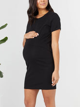 Load image into Gallery viewer, Maternity Casual Comfortable Pure Color Nursing Dress
