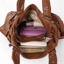 Load image into Gallery viewer, Casual Household Leather Firm Large Capacity Handbag
