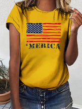 Load image into Gallery viewer, Round Neck Leisure Flag Maternity Tops
