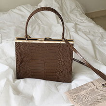 Load image into Gallery viewer, Casual Fashion Retro Solid Color Leather Handbag

