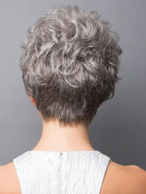 Load image into Gallery viewer, Grey Hair Fluffy Curls Hair Oblique Bangs Long Hair

