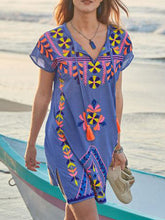Load image into Gallery viewer, Beach Holiday Leisure Loose Holiday Dress

