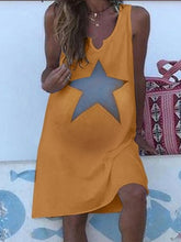 Load image into Gallery viewer, Maternity Star Print Casual Vest Dress
