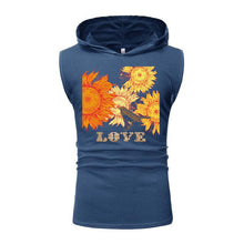 Load image into Gallery viewer, Printed Hooded Trendy Men's Sports Vest
