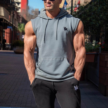 Load image into Gallery viewer, Men's Casual Sleeveless Hooded Sports Vest
