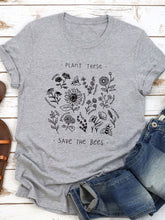 Load image into Gallery viewer, Letter Printed Casual T-shirt
