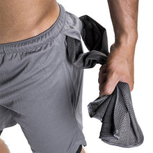 Load image into Gallery viewer, Double-Layer Outdoor Training Men's Shorts  
