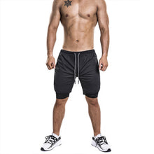 Load image into Gallery viewer, Double-Layer Outdoor Training Men's Shorts  
