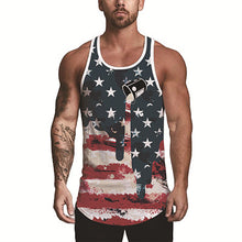 Load image into Gallery viewer, Men's Casual Fashion Printed Sleeveless T-shirt  
