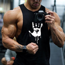 Load image into Gallery viewer, Men's Cotton Loose Sleeveless Fitness Vest
